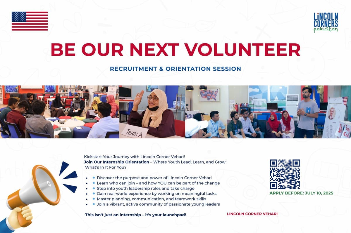 BE OUR NEXT VOLUNTEER (Recruitment & Orientation Session)