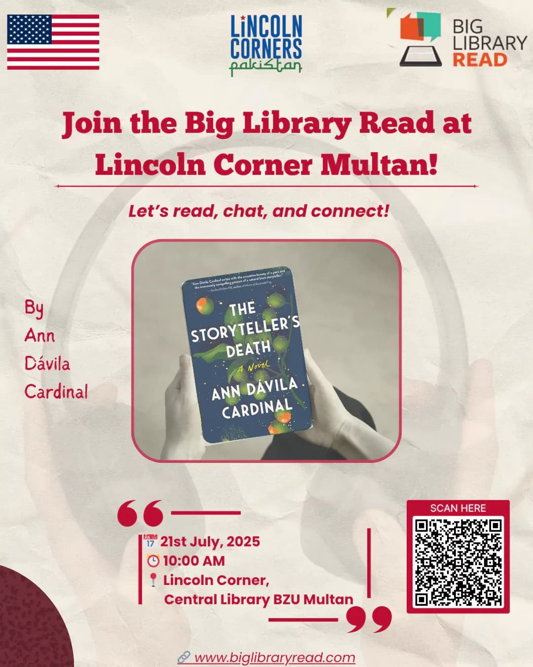 BigLibraryRead at Lincoln Corner Multan!